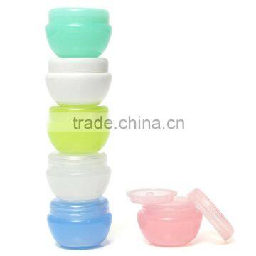 Hot Sale!!! Empty Jar Pot Cosmetic Cream Bottle Container Screw Lid With Inner Lid 5ml Excellent Quality