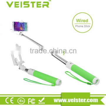 2016 promotional gift Foldable wired Selfie Stick,Monopod Selfie-stick factory in Shenzhen