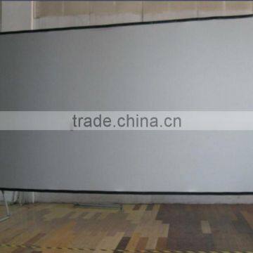 72"~350" fast fold projector screen with front and rear fabric