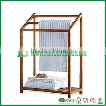 Fuboo Bamboo bathroom towel stand