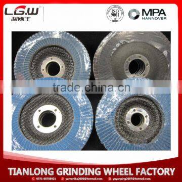 high quality fiberglass backing abrasive material flap discs