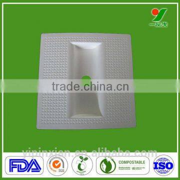 Hot Eco-friendly Paper Pulp Tray Biodegradable Molded Pulp Packing Material photo-3