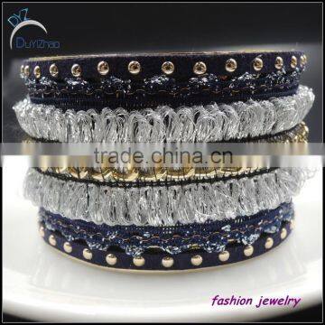 2016 Rhinestone Crystal Fashion Women Bracelets Bangles