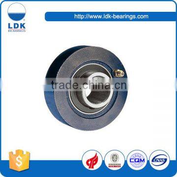 UCC205 Gcr15 steel material cylindrical cartridge mounted bearing unit