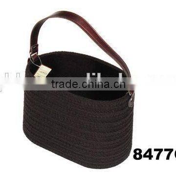 Knit Storage Basket in Cone Shape photo-3