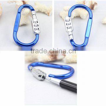 High Security 3 Digits Colorful Hook Combination Lock photo-3
