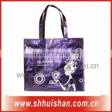 Fancy promotion non woven laser tote bags