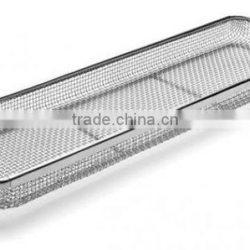 Mesh Tray with Drop Handles 44x11x4.5cm