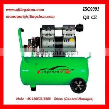 Oil-free cheap price high quality high efficient AC power piston air compressor 750W