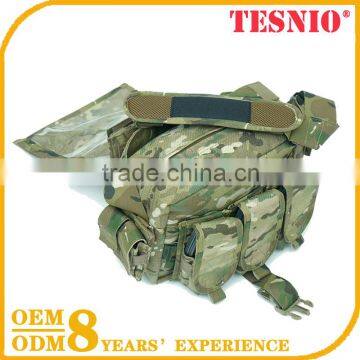 Newest Quality Army Saddle Pouch, Sport Outdoor Military Backpack, Woodland Bag for Sale