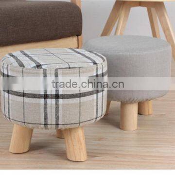 Hot sale Creative Wood round Footstool Y334