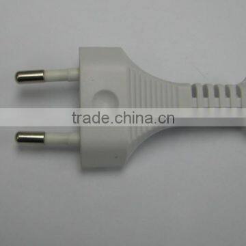 Europe standard 2.5A 250V white Germany flat plug