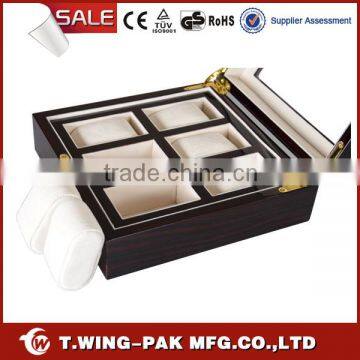 Customized, Made in China, for 6 Watches' Storage and Display, Wooden, Velvet Watch Box photo-6