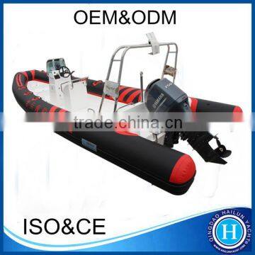 Rib hypalon inflatable boat with CE certificate for sale!