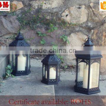 Black Decorative Metal Lantern