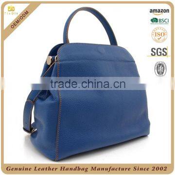 luxury satchel cow leather crossbody wholesale shoulder leather bags from China manufacturer