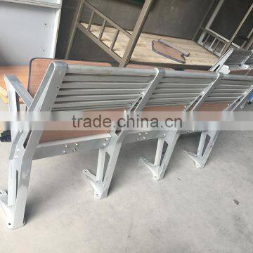 Cheap Aluminum Attached Folding College School Student Desk and Chair HXFD001 photo-3