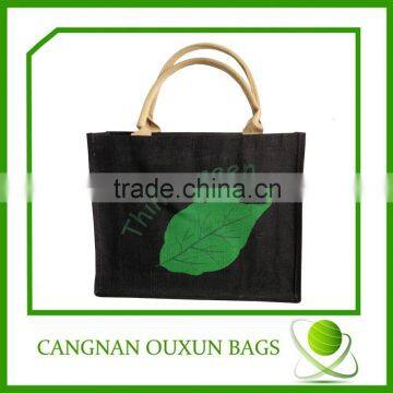 Wholesale custom printed jute bags