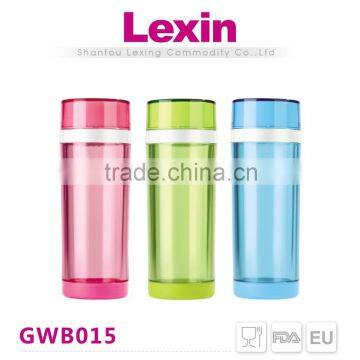 customized color juice water bottle with handle free bpa