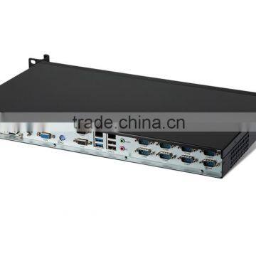 1U 19 Inch Standard Embedded Server Chassis With Pentium Dual Core G3250, 3.2G, 2G/32G SSD, 250 Watts, Turbinr Cooling photo-3