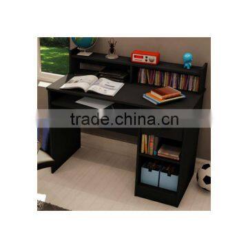 Black Finish Compact Student Desk