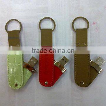 metal leather usb 8gb