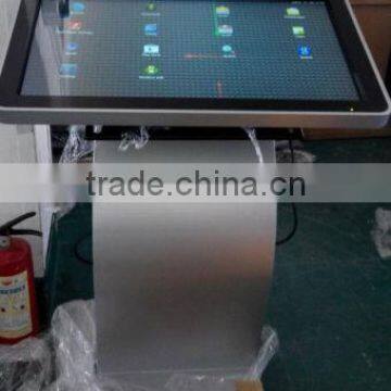 42 inch multmedia information LED interactive kiosk, android touch advertising display