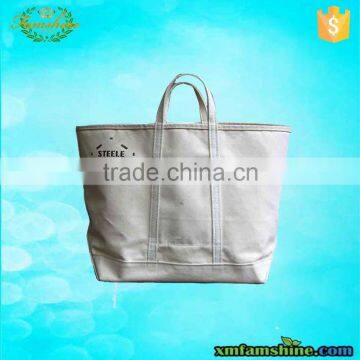 resuable wholesale standard size canvas tote bag