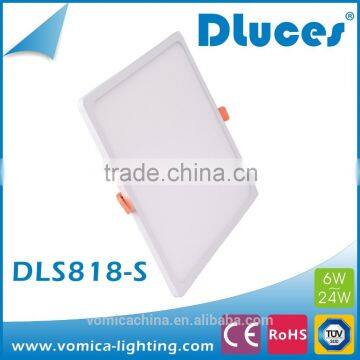 24W New style slim panel light LED Recessed panel light round shape and square shape