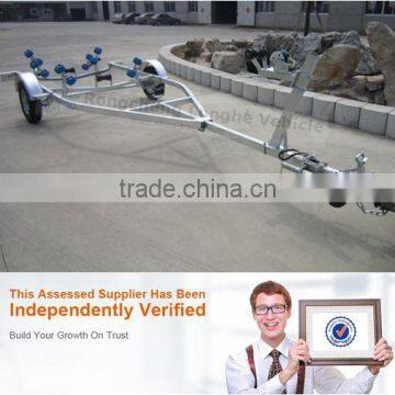 Light-duty LHQ5200 zinc-coated boat trailer