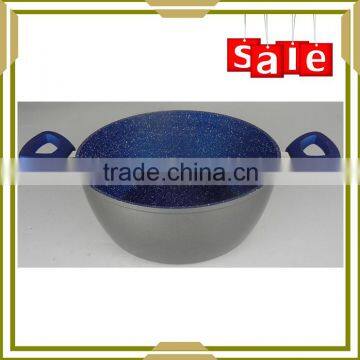 Aluminum Blue Diamond Coating Cookware Set With photo-2