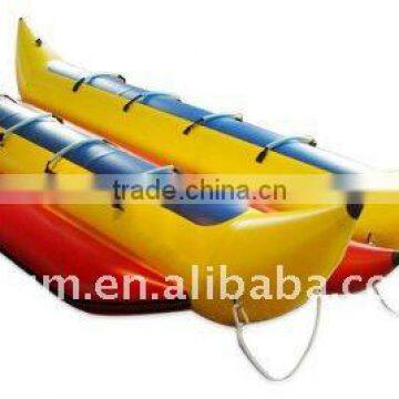 manual inflatable boat/inflatable banana rubber boats