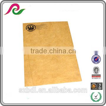 Logo printed tyvek envelope with string tie