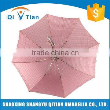 Made in China superior quality pink golf auto umbrella