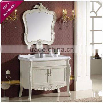 ROCH 102 White Classic Ashtree Cabinet Bathroom Classical Bathroom Vanity