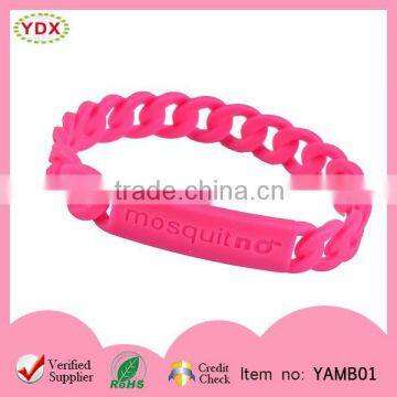 Hollow Design Silicone Anti Mosquito Bracelets                        
                                                Quality Choice