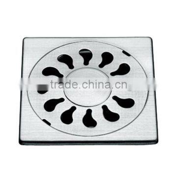 Square Floor Drain, Stainless Steel Shower Floor Grate Drain