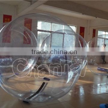 2016 hot sales and high quality inflatable water balloon, transparent water ball,water bounce ball