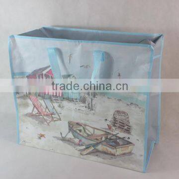 Lead Free Zipper PP Woven Pillow Bag Blanket Package Bag Quilt Storage Bag photo-5