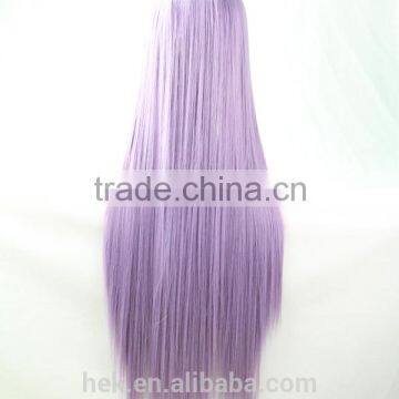 Cheap Fashionable Cosplay Wig Long Straight Human Wigs 80cm photo-6