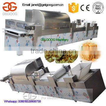 Automatic Peanut/Groundnut Brittle/Chikki/Candy Bar Moulding Cutting Machine