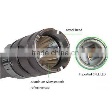 C89 Aluminum Alloy 500lumens High Power Wateroroof Rechargeable Flashlight Diving Torch With 5 Lighting Modes photo-5