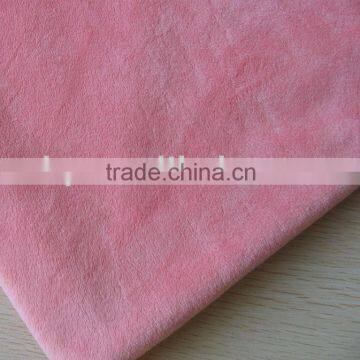 Super soft short velvet fabric