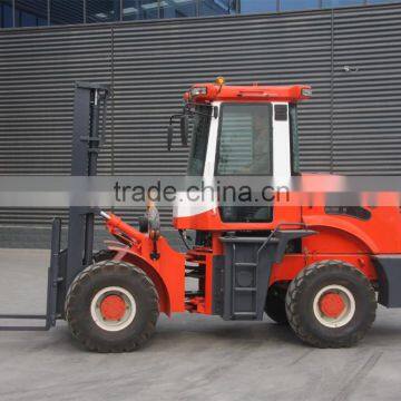 diesel off-road forklift SZM C3500 truck with weichai engine 4108TUBO-Charged