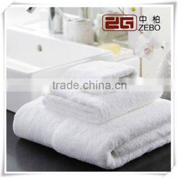 3 Star Hotel Used 32S Soft and Good Water Absorbent White Bath Towels photo-3