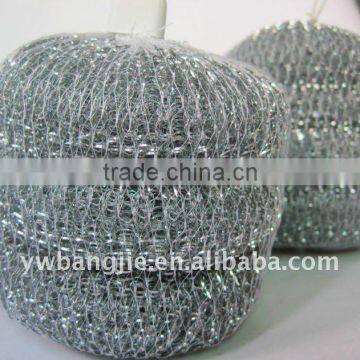 Galvanized mesh scourer