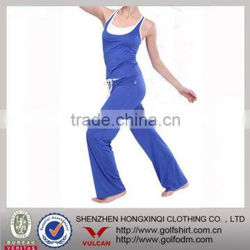 fitness Modal dri fit blue Yoga wear suits