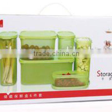 Plastic Storage Containers Set