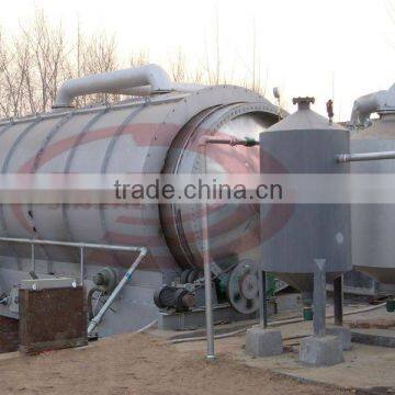 Pyrolysis Scrap Tire Making Oil Machine