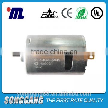 4.5v high speed DC motor TK- RS-540RH-5045 for vacuum cleaner drill cordless garden